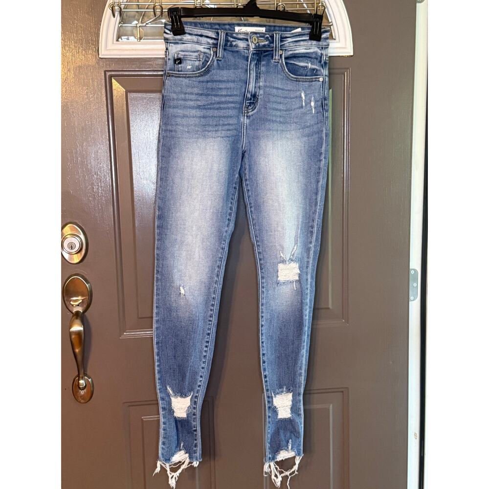 KanCan Women's Distressed Skinny Jeans Size 27